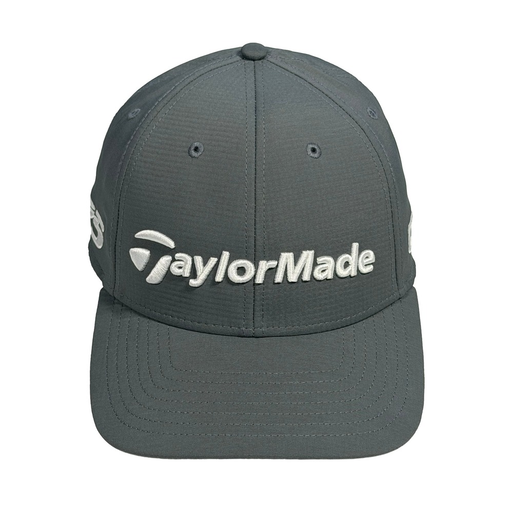 TaylorMade Tour Radar Golf Hat Charcoal Grey TP5 Qi10 Adjustable Cap 58cm